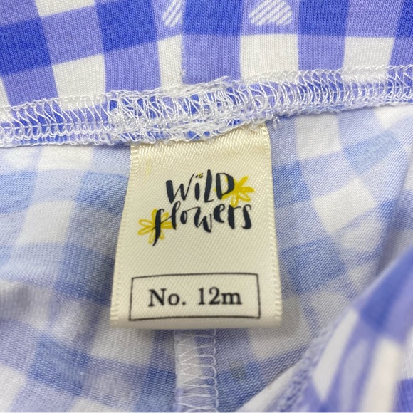 Sweet Honey and Wildflowers Shorties Mint green lavender pink ruffles 12 months - Picture 8 of 8